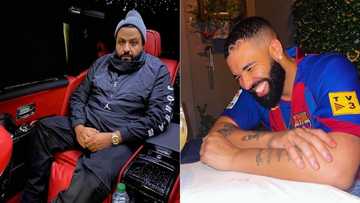 DJ Khaled hosts dinner for Drake, shares hilarious video: "drake just wanna eat"