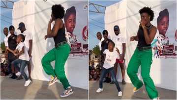 Talented Kidz: Afronita attends Abigail's mega homecoming, thrills crowd to sassy dance moves