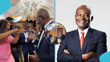 Kennedy Agyapong’s children amaze guests with their dance moves at Richlove’s wedding