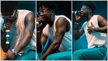 Kuami Eugene's fans are sad after he revealed his latest tattoos despite his mother's warning against it