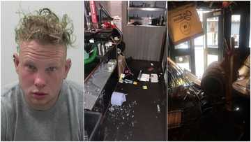 Burglar who broke into bar gets drunk and falls asleep before being found by owner