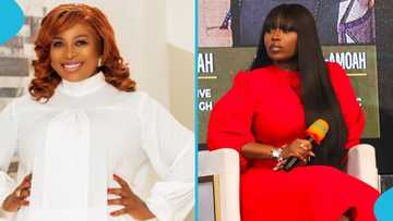 Africa Cinema Summit: Gloria Sarfo lauds Peace Hyde, prays for her in public