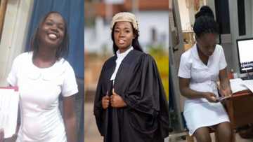 Meet Elizabeth, Ghanaian lady who works both as a nurse & a lawyer