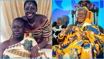 Asantehene: Throwback video of Otumfuo Osei Tutu II swearing an oath 25 years ago evokes joy