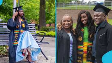 Ghanaian preacher Reverend Victor Kusi Boateng's daughter graduates from top US university