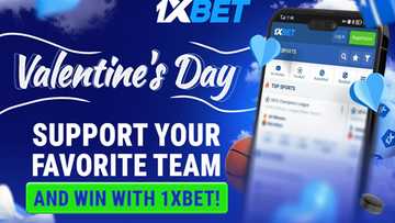 Valentine's Day: Support your favorite team and win with 1xBet
