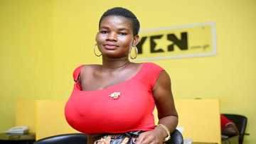 ‘Breastina’ Pamela Odame turns prophetess; appears on crusade poster in new photo