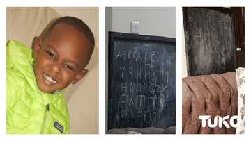 Kodjoe: The 5-year-old with photographic memory who writes alphabets from 6 languages