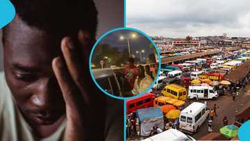 Chaos at Kasoa: Trotro operators allegedly triples fares at night, video trends