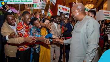 President Mahama receives a rousing welcome in China as he attends Women's Summit