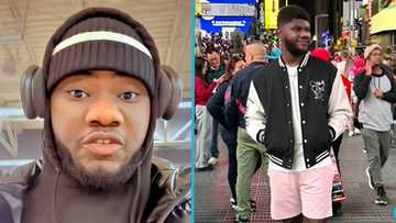 Ghanaian borga welcomes his little brother to the US in grand style: "It's a great feeling"