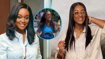Jackie Appiah slays casually in a Loewe tank top and jeans to eat ice cream: "She is so classy"