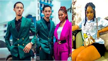 Afia Schwar's twin son defies mother as he sends love message to girl she 'barred' him from seeing; photo drops