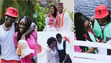 Everlasting - Stonebwoy's wife celebrates their 4th wedding anniversary with lovely photos and video