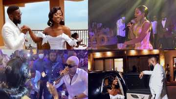 10 videos from TV3 presenter Sika Osei's star-studded white wedding with KiDi, Efya, Berla Mund