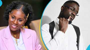 Cina Soul hears Sarkodie's verse on her song for the 1st time, beams with excitement