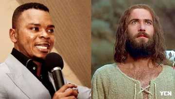 After claiming he has performed more miracles than Jesus; Obinim destroys his images in his church (Video)