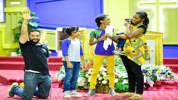 Meet Majid Michel's beautiful wife who is the mother of all his adorable kids (Photos)