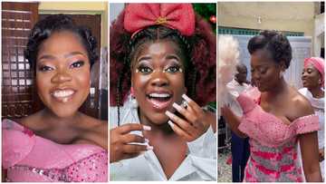 Asantewaa: Lookalike gets married in plush wedding, videos emerge