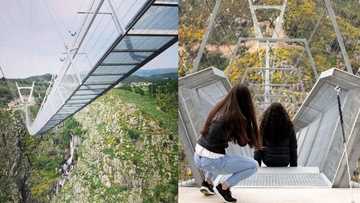 World's longest pedestrian suspension bridge officially open in Portugal; internet awed