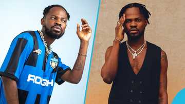 Man gifts Fameye money bundles during his performance at a funeral, video excites fans