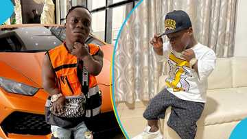 Shatta Bandle says expensive perfumes are used for his laundry, peeps react to video: "I smell of money"