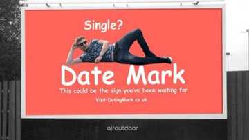 Man advertises himself on billboard to find love, with comical results