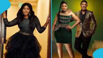 'It's not that serious': Omotola says husband of 30 years knows she doesn't love him all the time