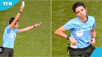 When referee made history with football’s first-ever white card