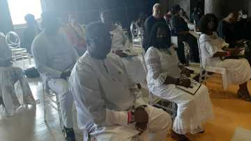 Prof Naana Jane, Alabi, others represent NDC at TB Joshua's funeral in Nigeria