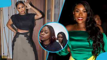 Farida Mahama chills with Stonebwoy's wife Dr Louisa during private linkup, photo stirs reactions