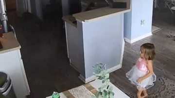 4-Year-Old Girl Saves Her Family's House from Fire After Spotting Burning Appliance in Kitchen