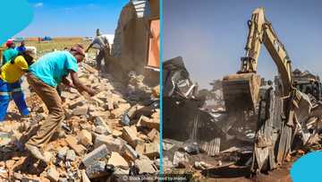 Outcry as 70-year-old historic structure is demolished for market construction