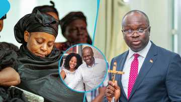 Omane Boamah's wife shares his only question she failed to answer before his death in touching tribute