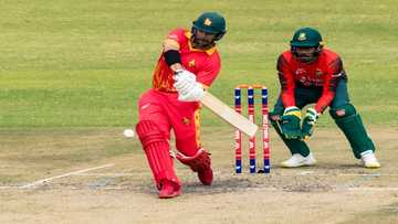 Unlikely star Burl lifts Zimbabwe to 156-8 against Bangladesh