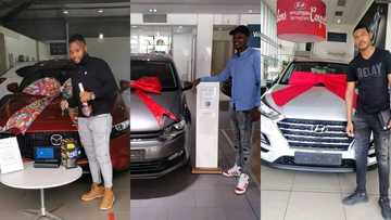 Friendship goals: 3 friends flex hard by buying cars at the same time; photos emerge