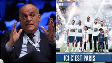 La Liga President ‘attacks’ PSG over players’ age after signing Lionel Messi, 34, and Ramos, 35