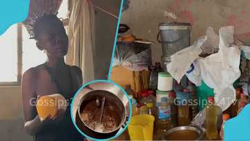 Ghanaians left concerned after discovering what a mother uses in cooking for her children, video emerge