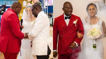First beautiful wedding photos emerge as pretty daughter of former NDC MP and boyfriend marry