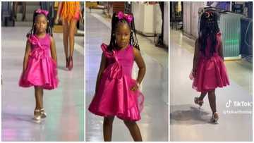 Video of child model strutting down runway wows internet users: "It’s the attitude for me"