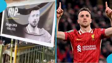 Confusion in Ghana as 'funeral signage' for the late Portuguese footballer Diogo Jota spotted: Video