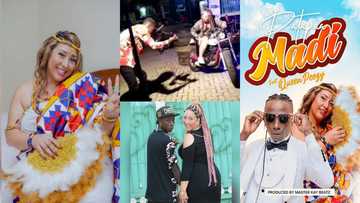 Patapaa features his German wife on his latest song titled Madi; video drops