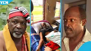 Veteran Nollywood actor Tom Njemanze down with orostate cancer, hospital photo triggers sadness