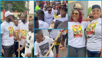 Dr Likee: Shatta Wale, McBrown, Matilda Asare, Dabo, Other Stars Join Ras Nene To Clean Up Kumasi