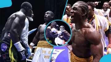 Freezy Macbones suffers shock defeat to Jonathan Tetteh in dramatic boxing showdown (Video)