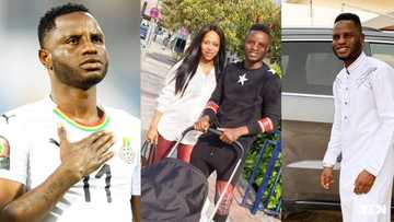 5 photos of Mubarak Wakaso's wife whose beauty is the talk on social media