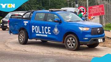 Police pickup carrying drug suspects crashes into trotro on KNUST campus