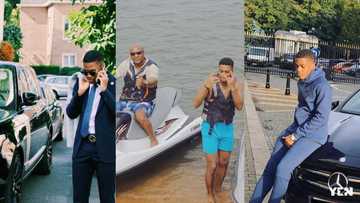 9 rich and handsome photos of Mahama's son that show he is a ladies' man