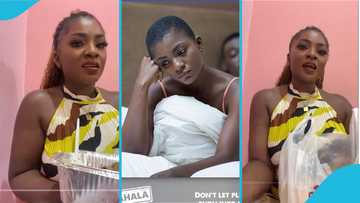 Ahuofe Patri laments bitterly as she gets scammed by men posing to be Papaye