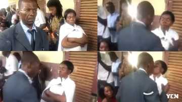 Video of couple's 'gbonyo' face at their wedding goes viral